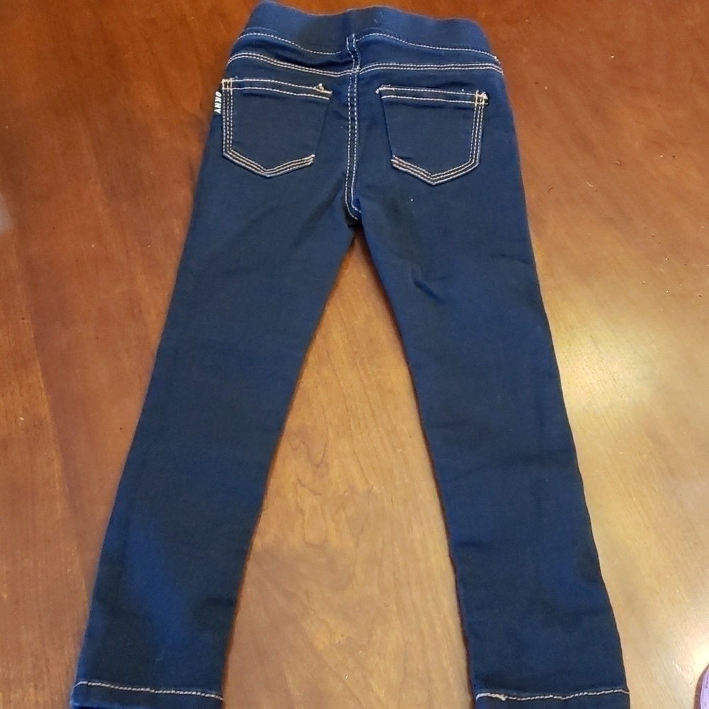 Dkny Jean Jeggings Dark Wash Like New EUC sz 4